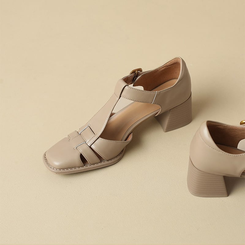 Sandalias Michela de Punta Cuadrada