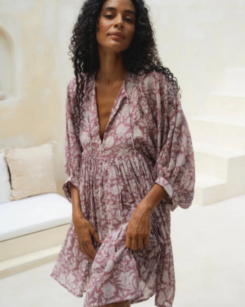 LOURI – VESTIDO BOHEMIO FLORAL