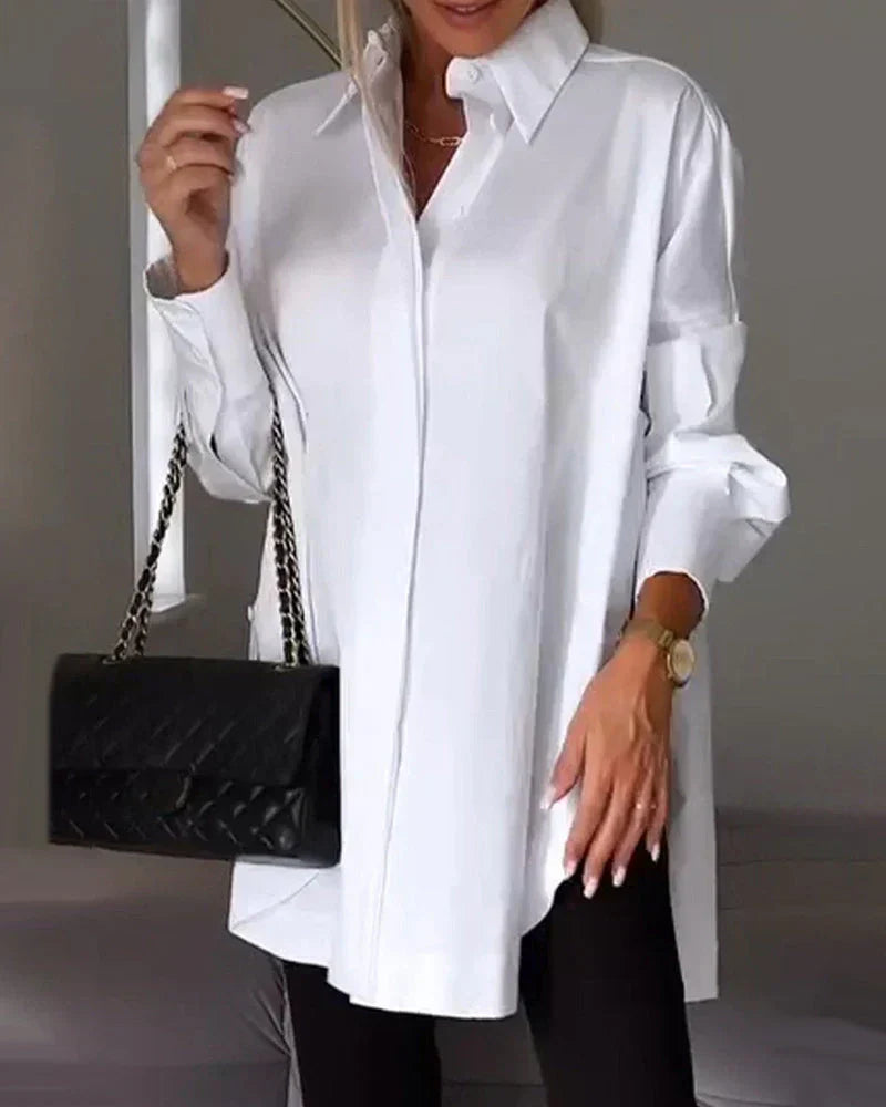 LAICE - CAMISA ELEGANTE DE MANGAS LARGAS