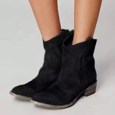 Carlotta – Botines de ante atemporales