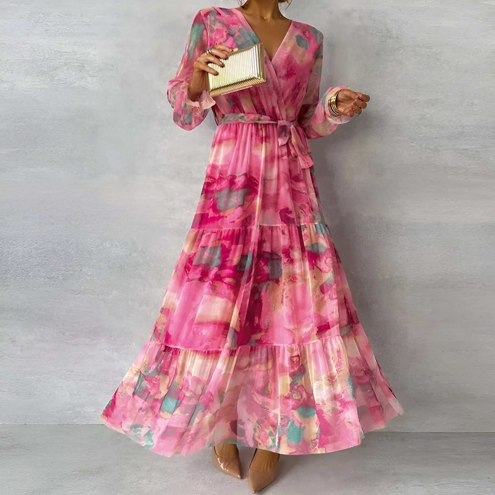 Marizanne - Vestido Floral Elegante de Verano