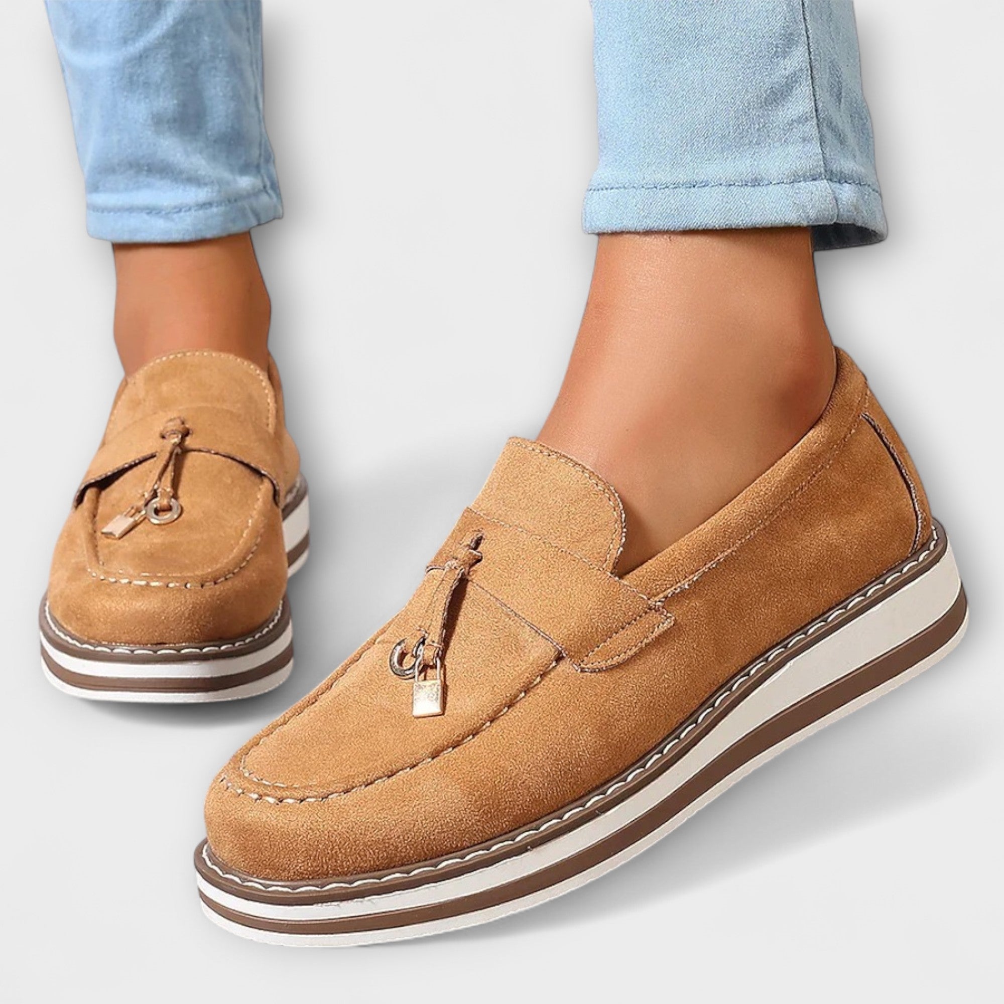 Halo – Zapatillas Casual con Punta Redonda