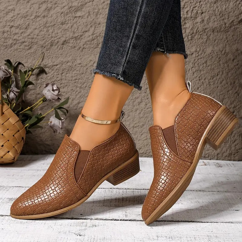 Alexandra® - Zapatos Ortopédicos Oxford de Piel⏐Edición Premium