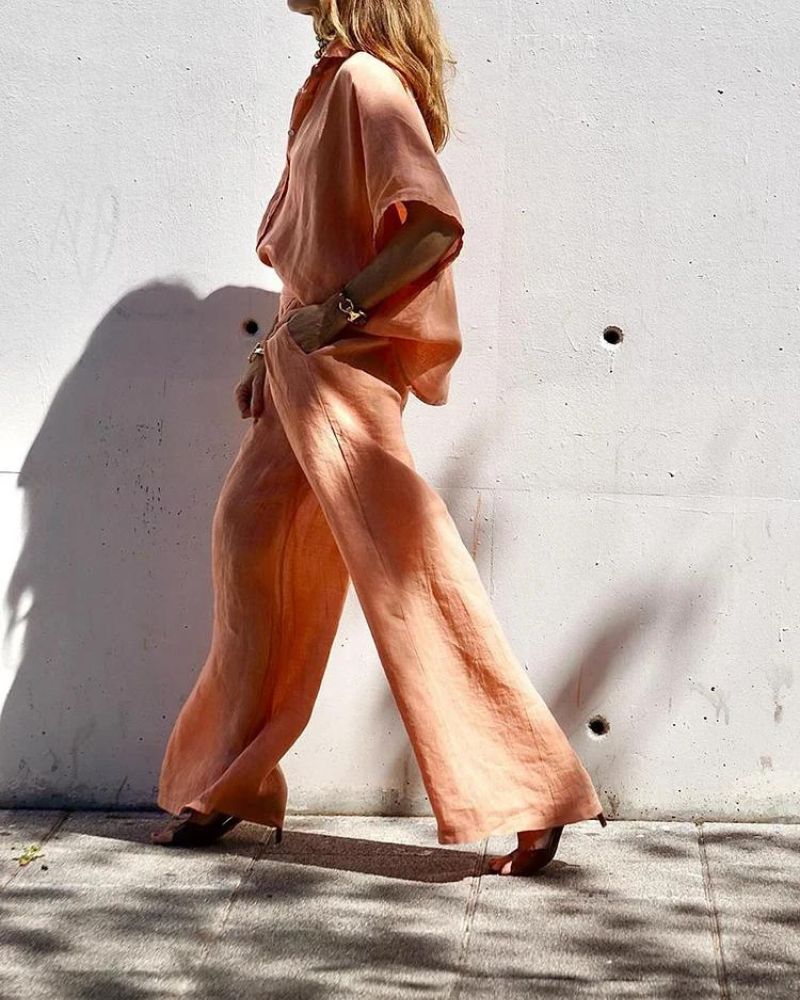 CANCÚN – Conjunto Casual Chic de 2 Piezas