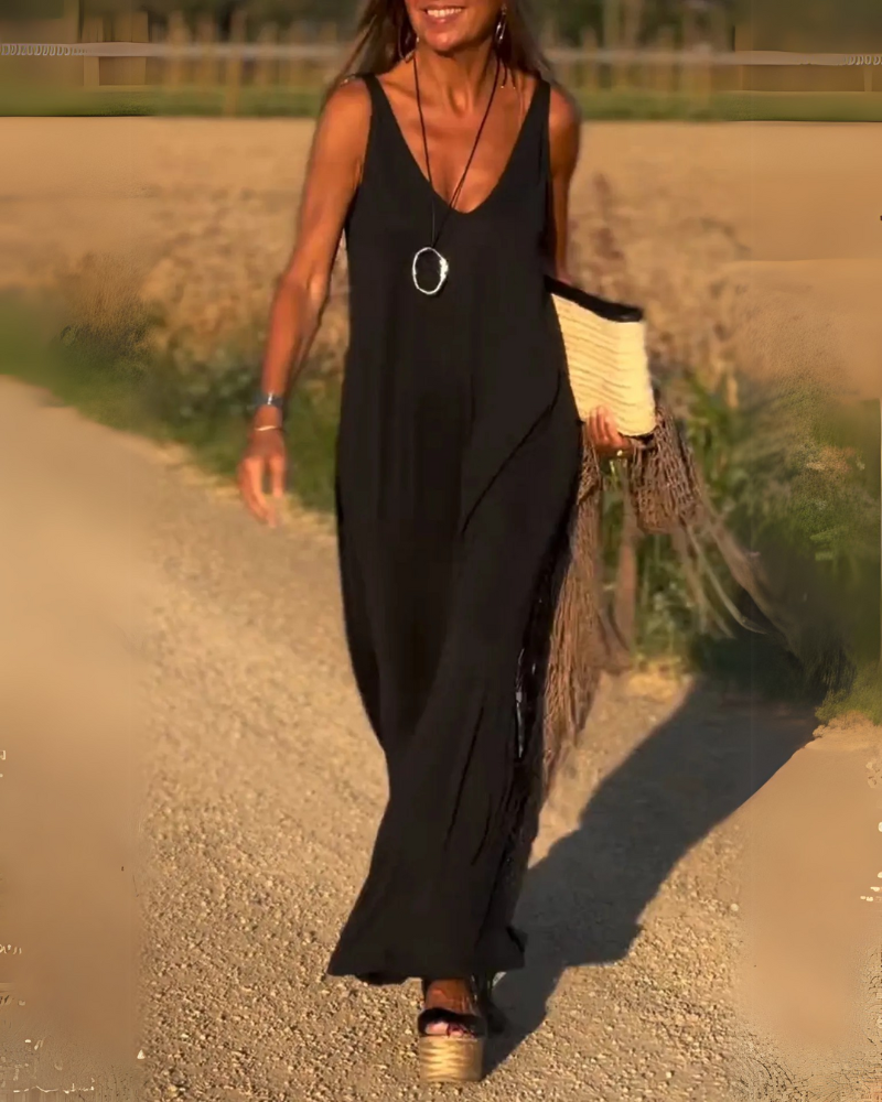 CERIELA - VESTIDO BOHEMIO DESENFADADO