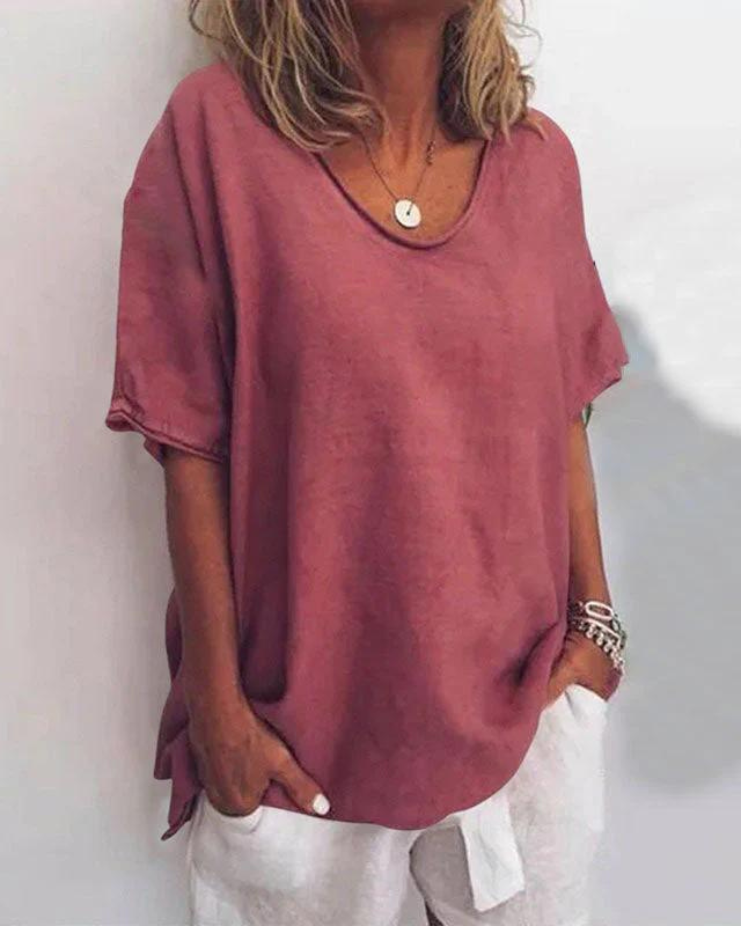 BEA - BLUSA CÓMODA Y AMPLO
