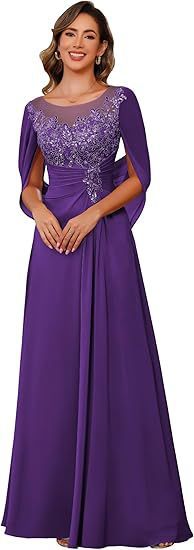 Margot | Vestido A-Line con Capa