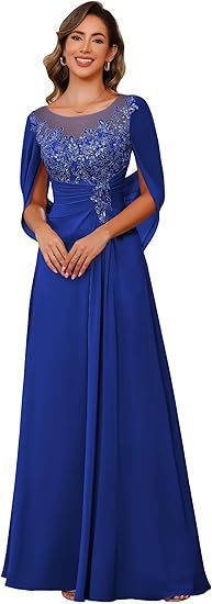 Margot | Vestido A-Line con Capa