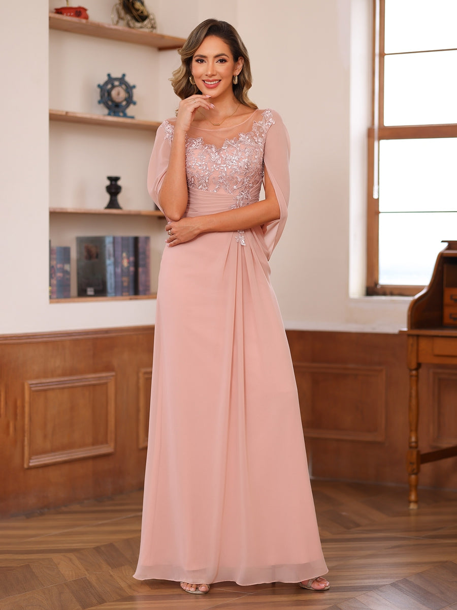 Margot | Vestido A-Line con Capa