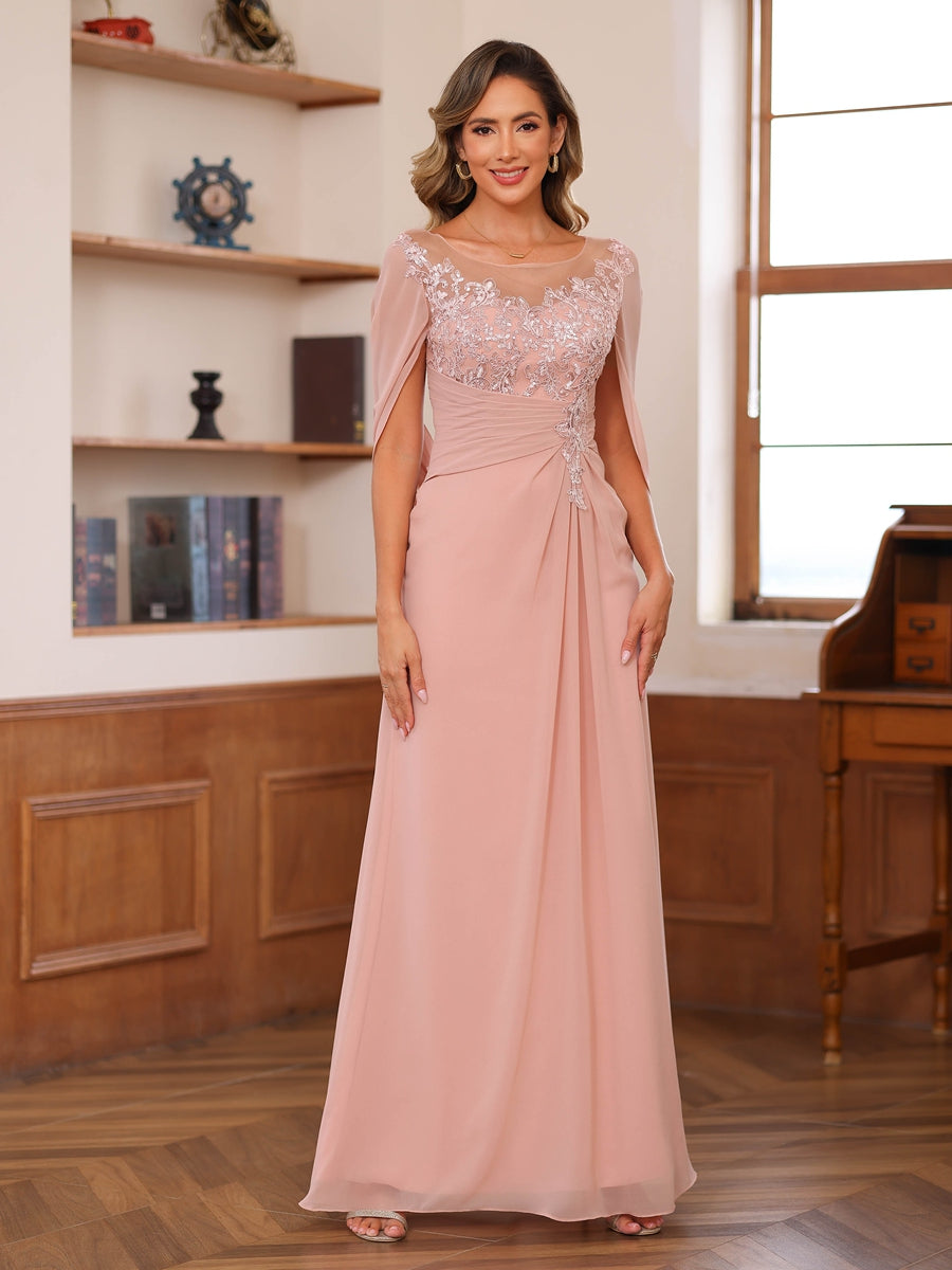 Margot | Vestido A-Line con Capa