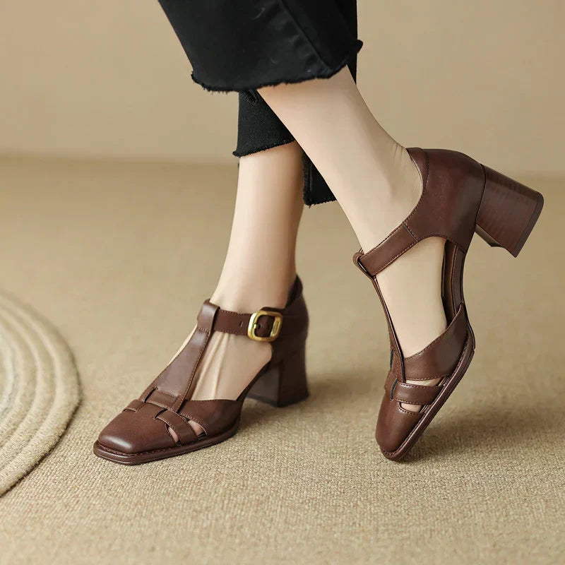 Sandalias Michela de Punta Cuadrada