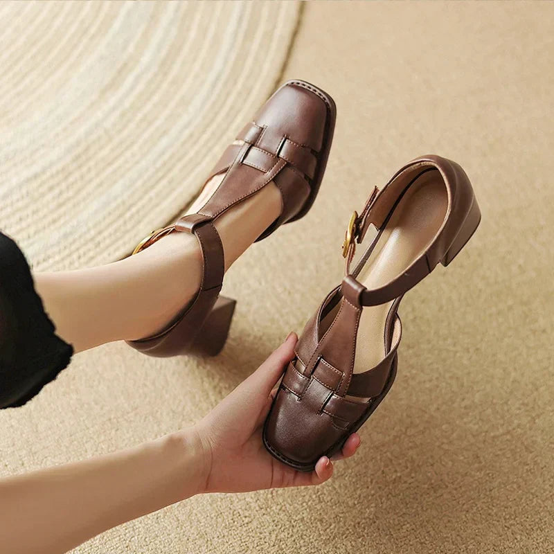 Sandalias Michela de Punta Cuadrada