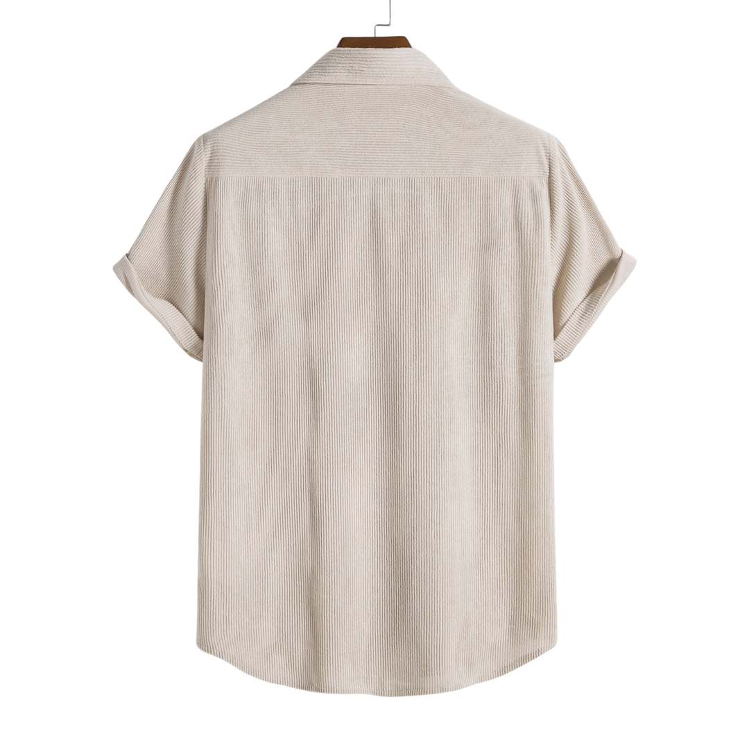 Camisa con Botones y Mangas Cortas
