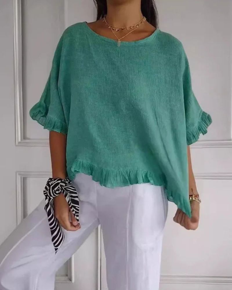 NABILA - CAMISA DE LINO ELEGANTE