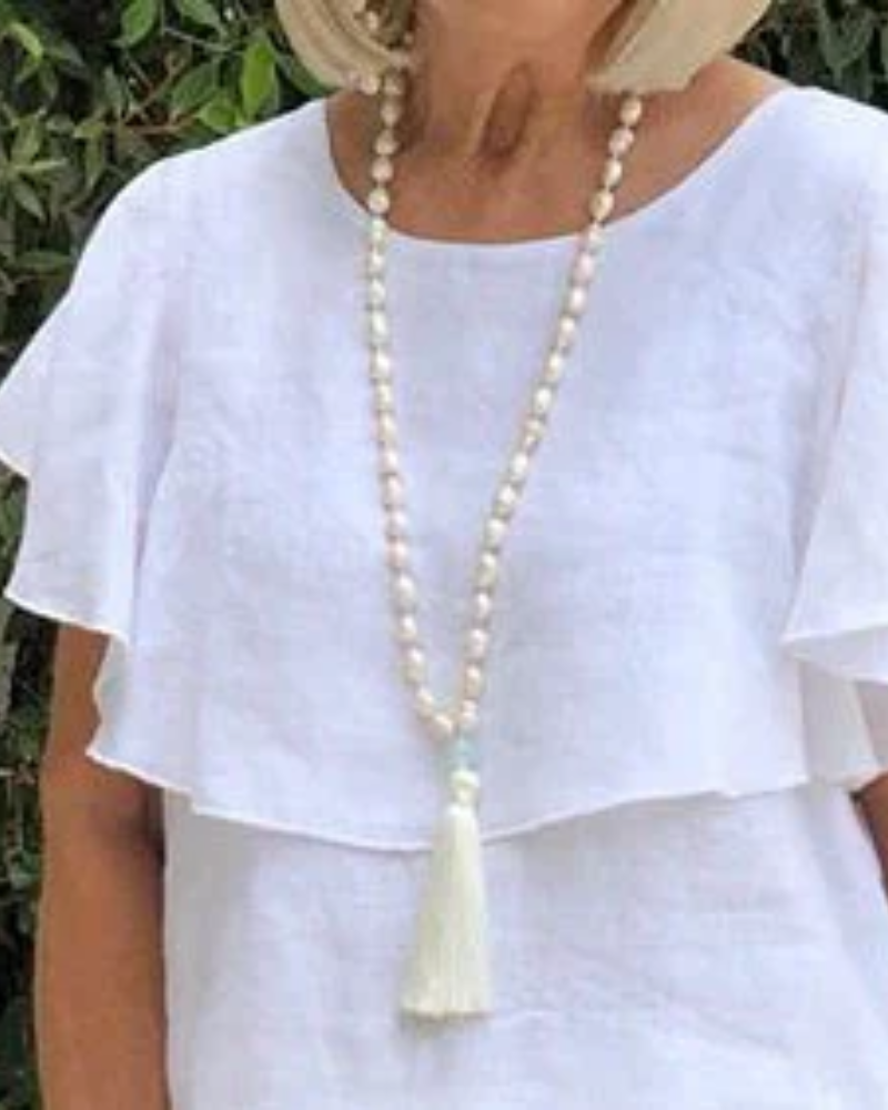 ARESI – VESTIDO BOHEMIO CON VOLANTES