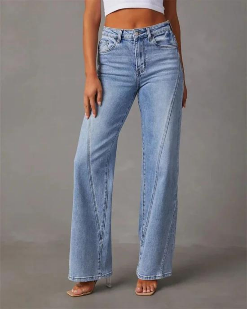 BANIA - JEANS DE PIERNA ANCHA