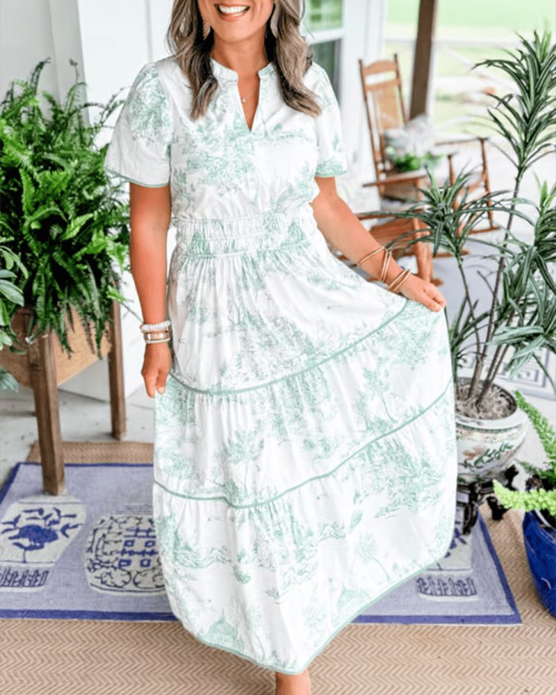 NIDOLI – Vestido Largo Impreso