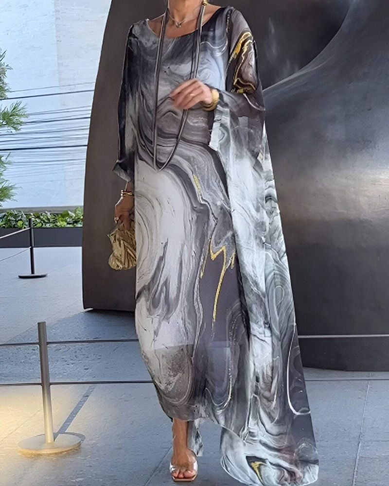 SOREA - Vestido Elegante de Chifón