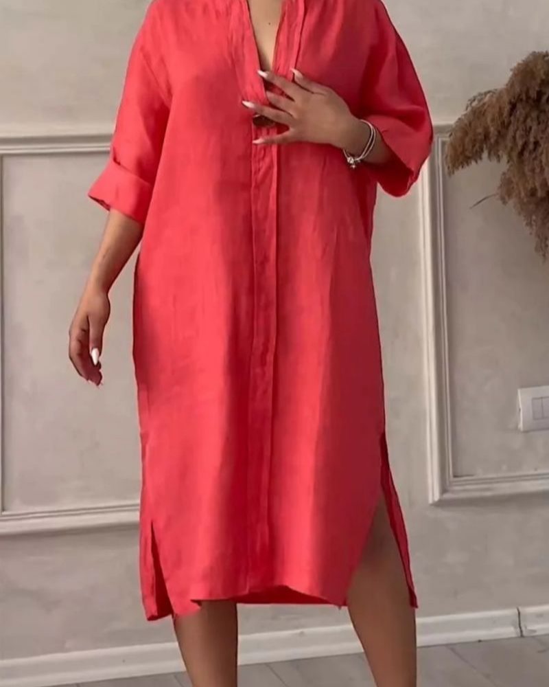 CLARITA – VESTIDO MIDI ESTILIZADO