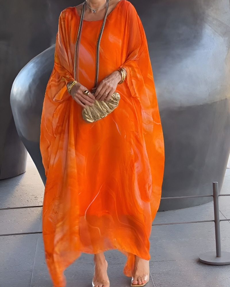 SOREA - Vestido Elegante de Chifón