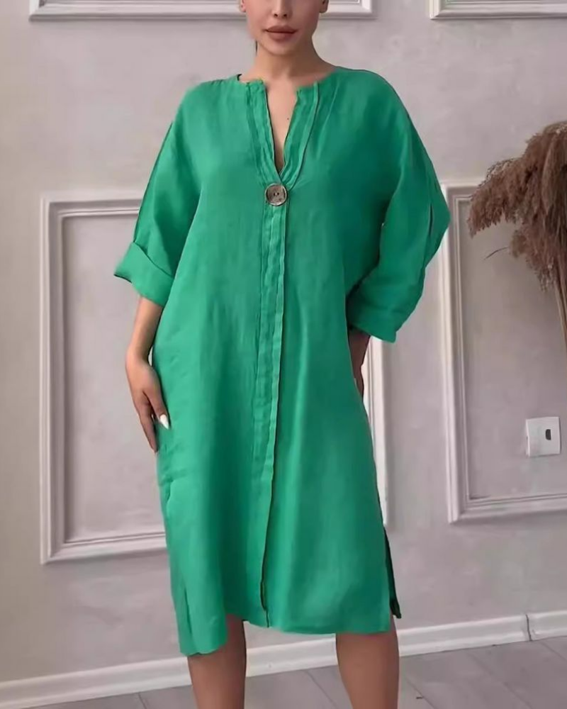 CLARITA – VESTIDO MIDI ESTILIZADO
