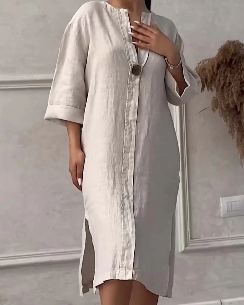 CLARITA – VESTIDO MIDI ESTILIZADO
