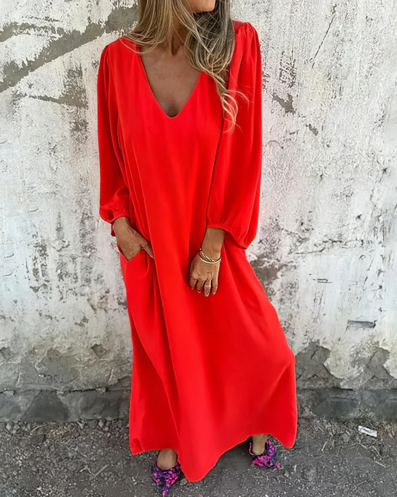 BRONE - VESTIDO LARGO BOHEMIO