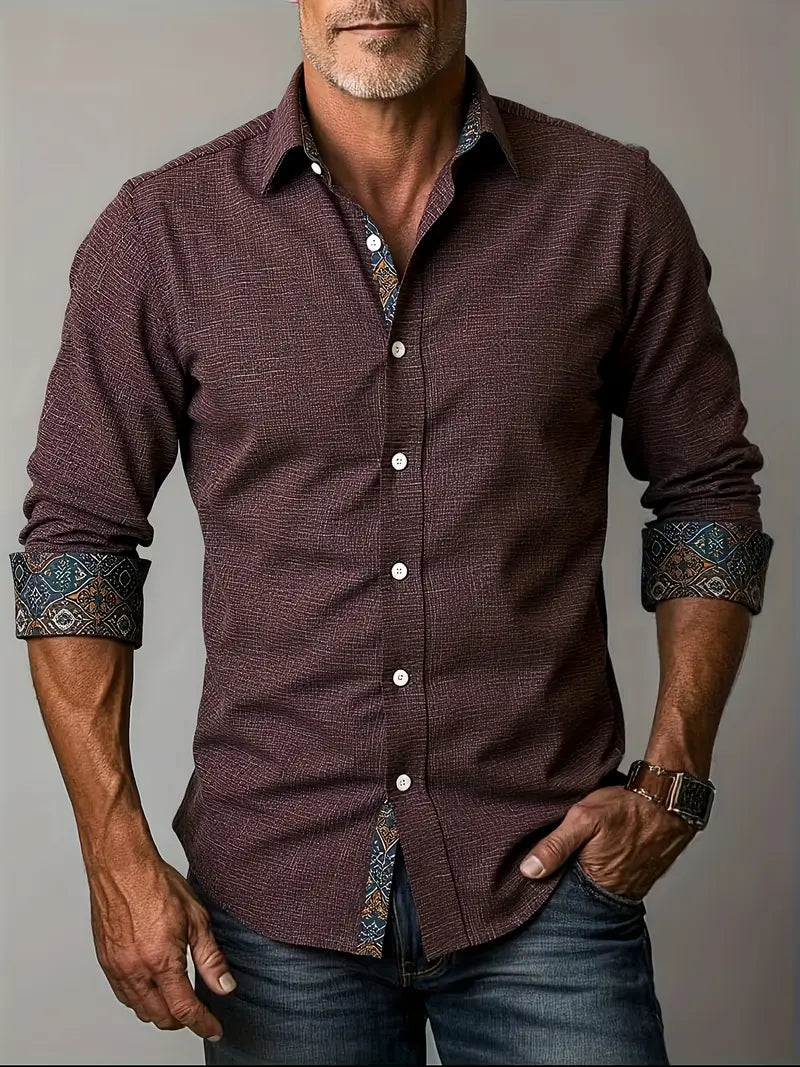 Lorenzo – Camisa con detalles en contraste