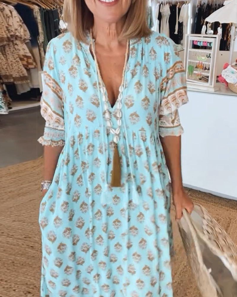 HILEY – VESTIDO INFORMAL CON ESTAMPADO