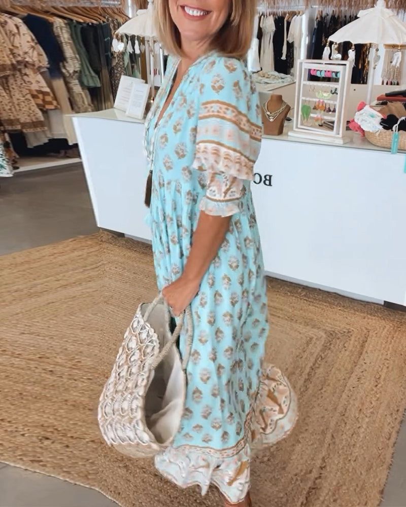 HILEY – VESTIDO INFORMAL CON ESTAMPADO