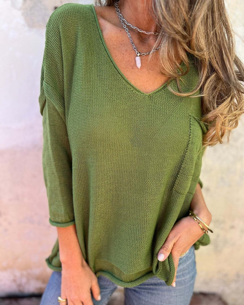 SEMBE - TOP DE MALLA BOHO