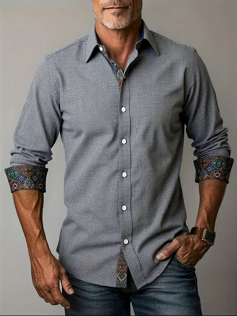 Lorenzo – Camisa con detalles en contraste