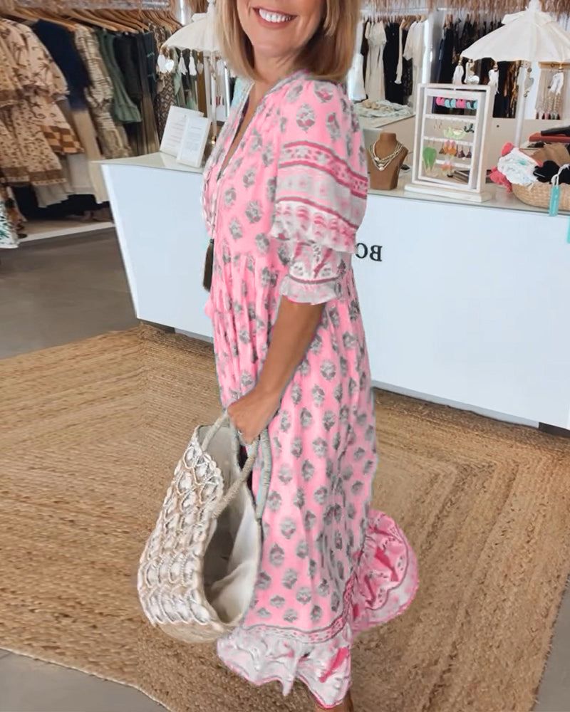 HILEY – VESTIDO INFORMAL CON ESTAMPADO