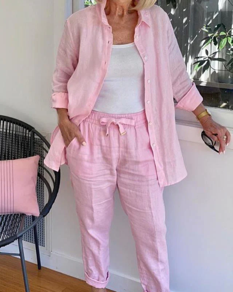 AIRENA - Conjunto de Camiseta y Pantalón
