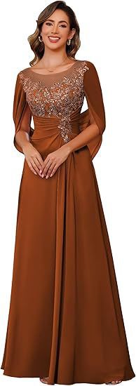 Margot | Vestido A-Line con Capa