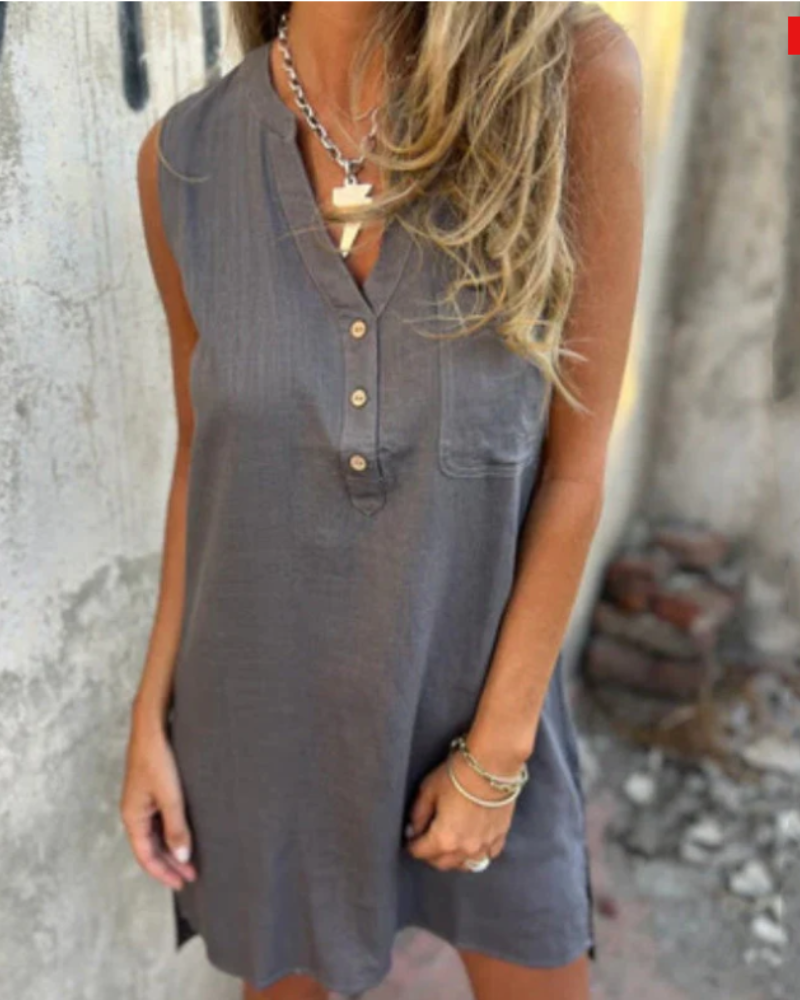 DAERA – VESTIDO BOHO CON ESCOTE EN V