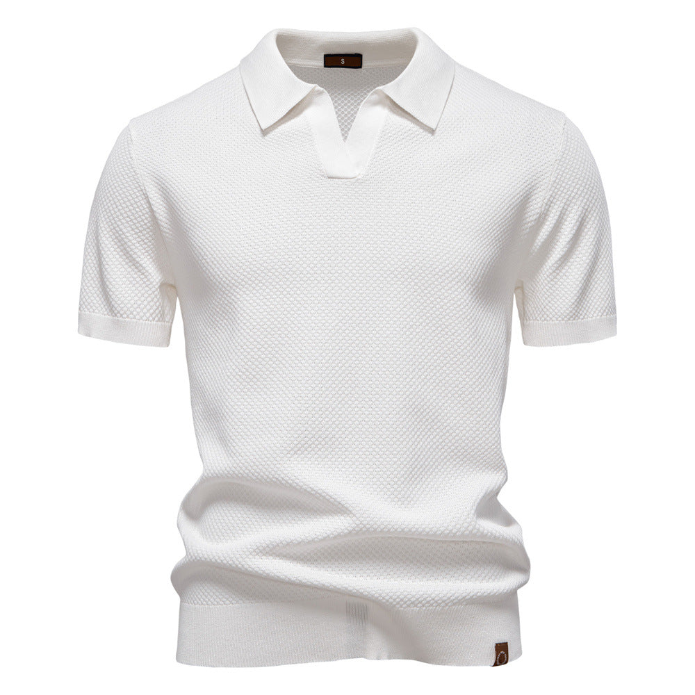 Laluna® | Polo elegante de manga corta
