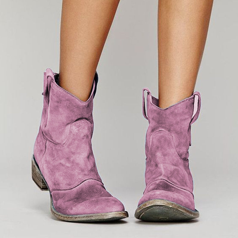 Carlotta – Botines de ante atemporales