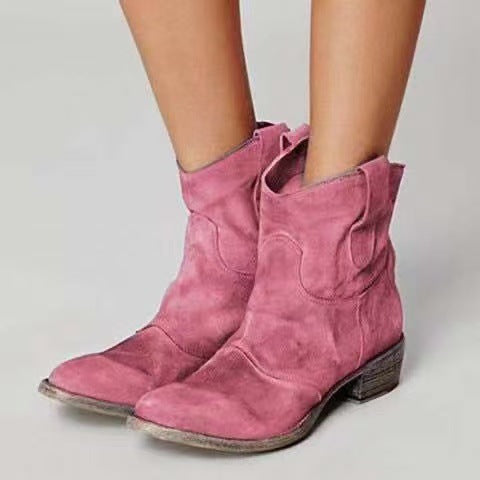 Carlotta – Botines de ante atemporales