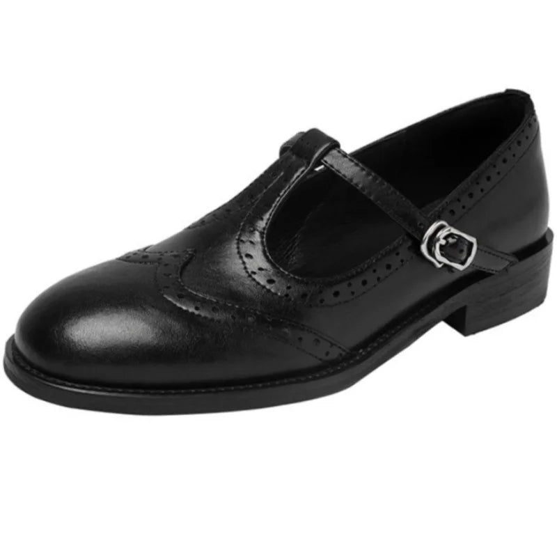 Sarah&Kate™| Elegantes Mary Janes con T-Strap