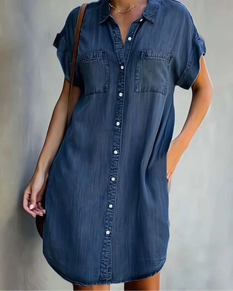 ELENORE - Vestido de denim