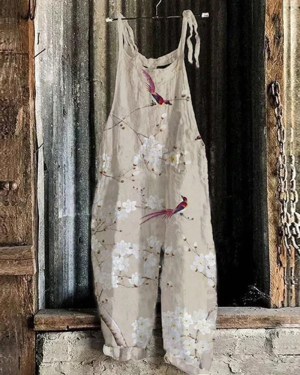 Solea | Mono artesanal ligero con estampado de primavera
