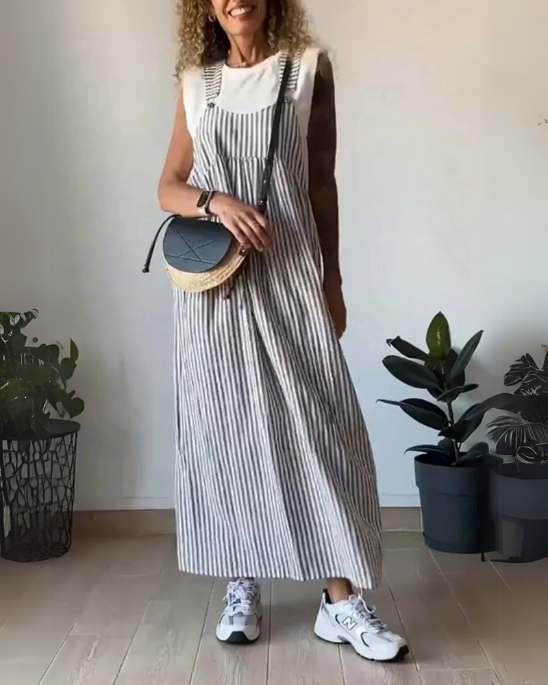 SEREDA - Vestido Salopette Informal