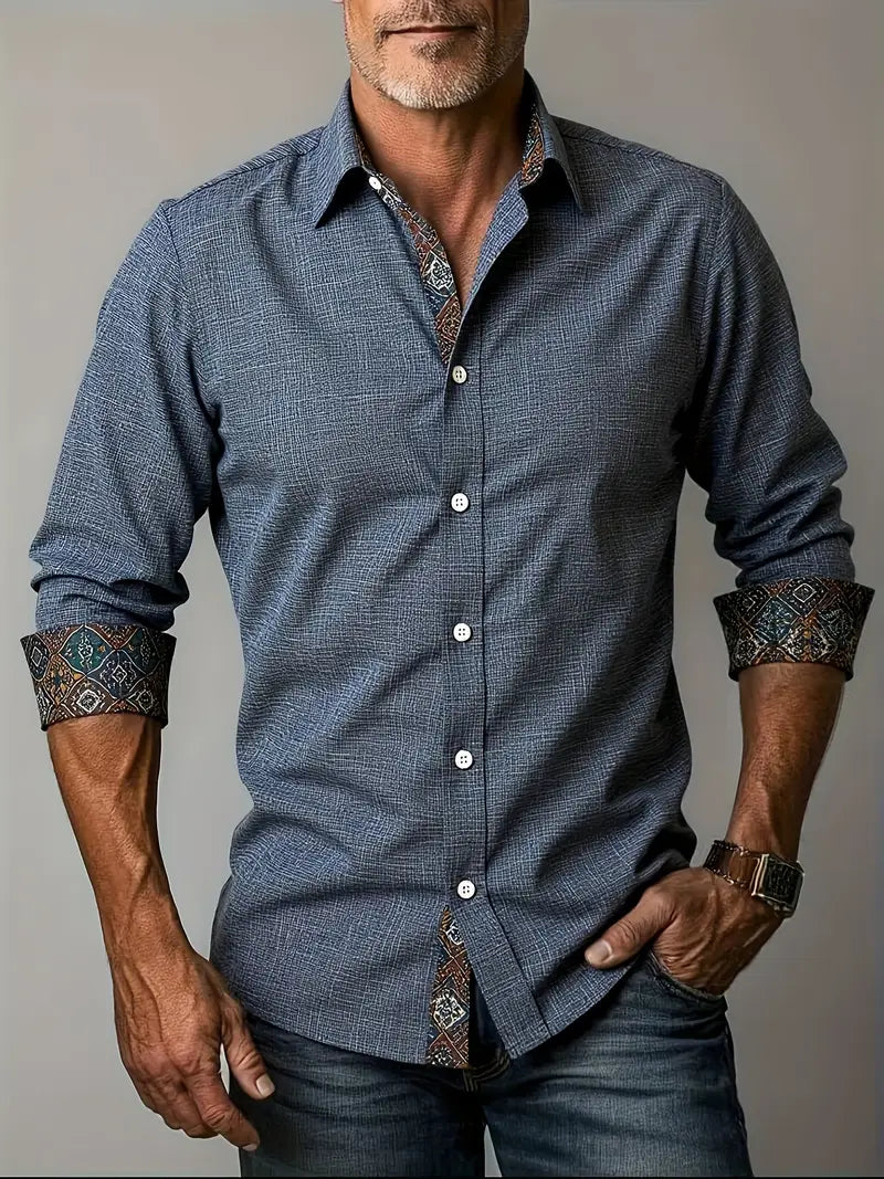 Lorenzo – Camisa con detalles en contraste