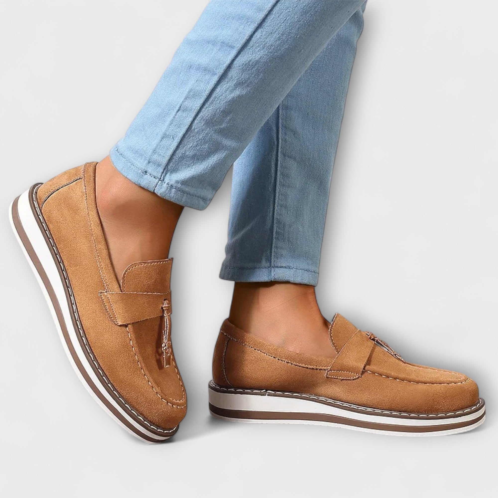 Halo – Zapatillas Casual con Punta Redonda