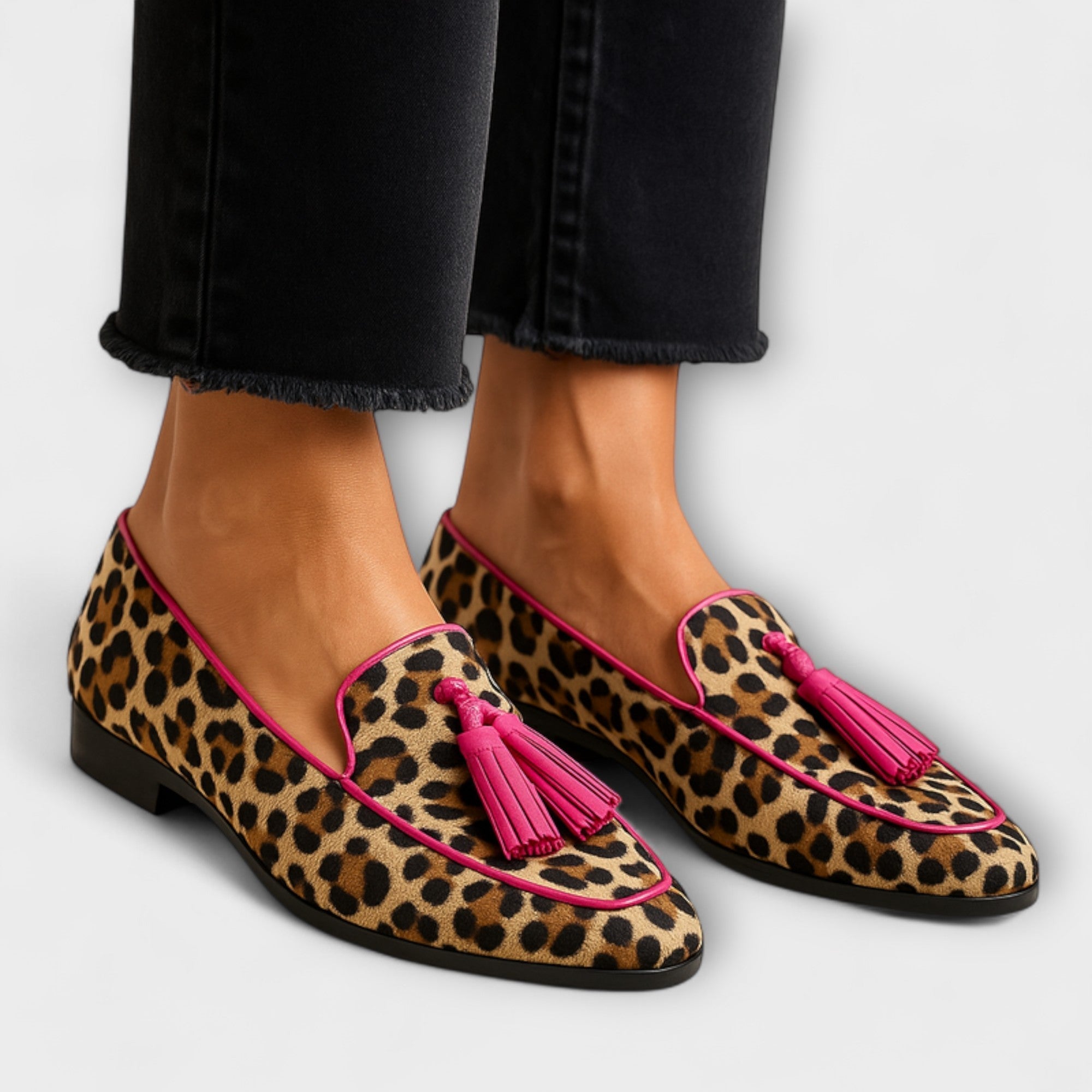 Lana - Zapatillas con Borlas