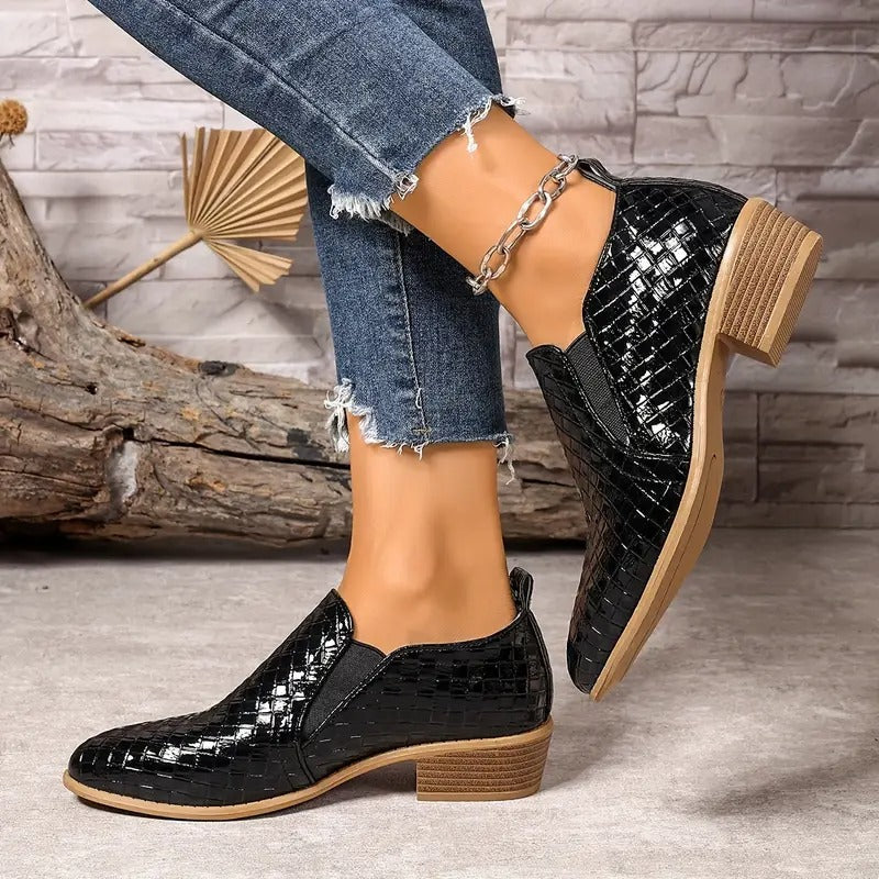 Alexandra® - Zapatos Ortopédicos Oxford de Piel⏐Edición Premium